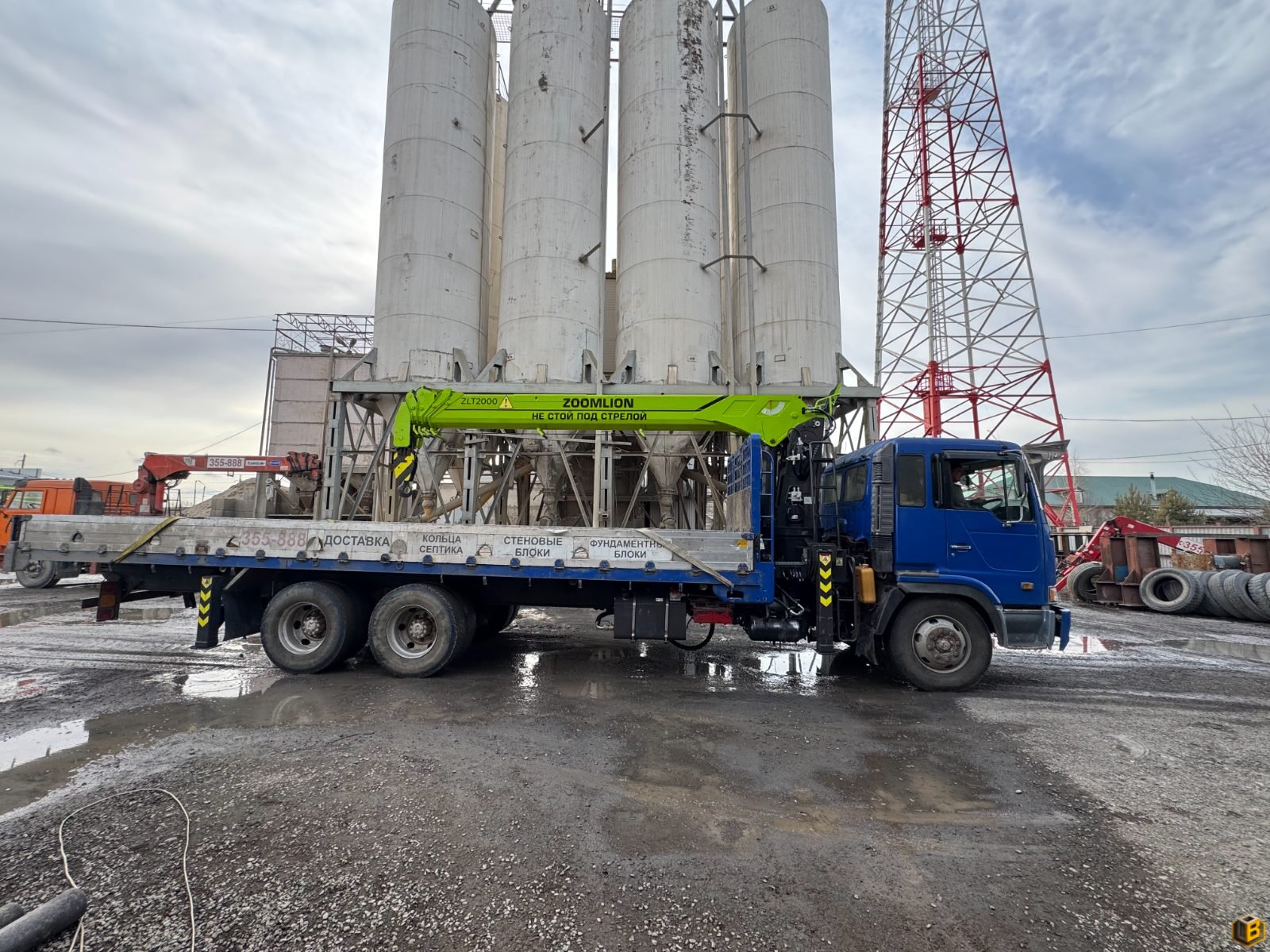 Автобетононасос Zoomlion 53X-7RZ. Быстро, точно, под ключ.